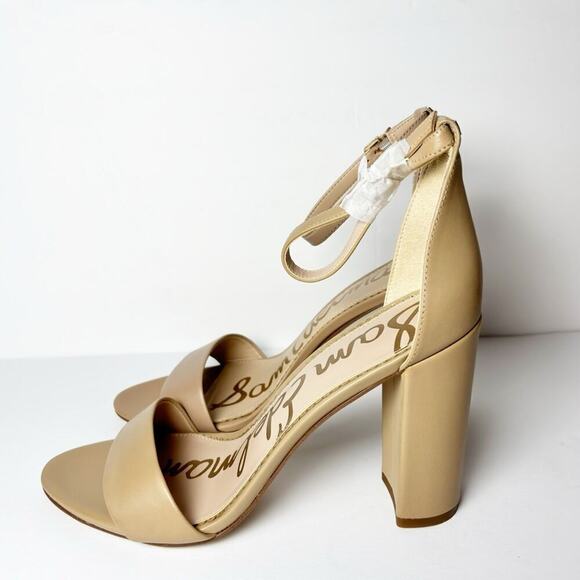 SAM EDELMAN YARO CLASSIC NUDE WOMEN HEELS SIZE 10 BRAND NEW WITH BOX - Picture 1 of 8